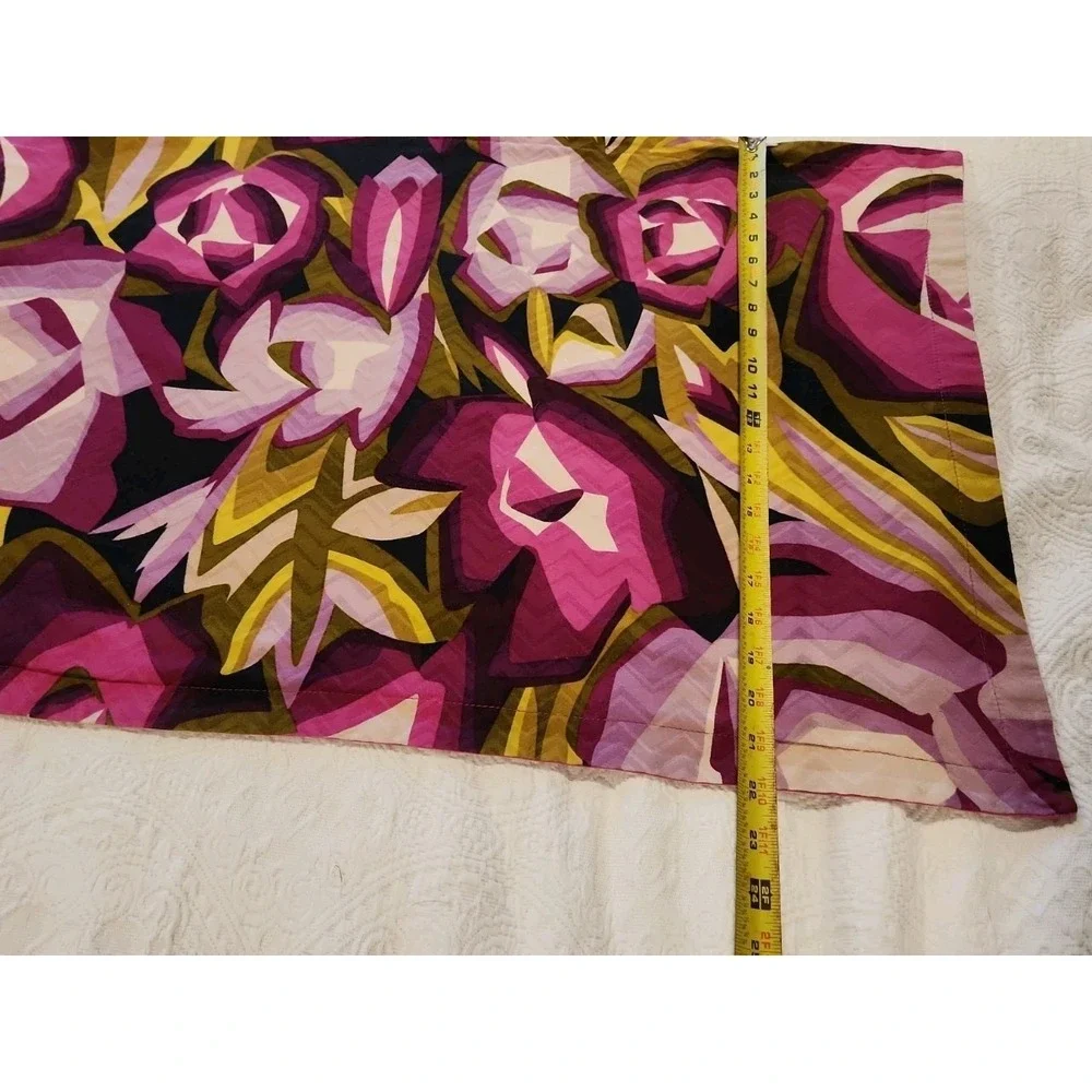 2 /MISSONI for Target PURPLE PASSIONE King Pillow Shams + Bag/ Craft Fabric READ